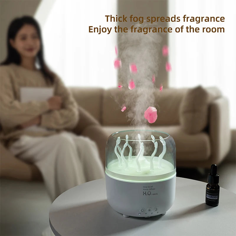 Deep sea elf Aromatherapy machine Air Humidifier Ultrasonic Aromatherapy Diffusers Mist Maker Fragrance Essential Oil Aroma