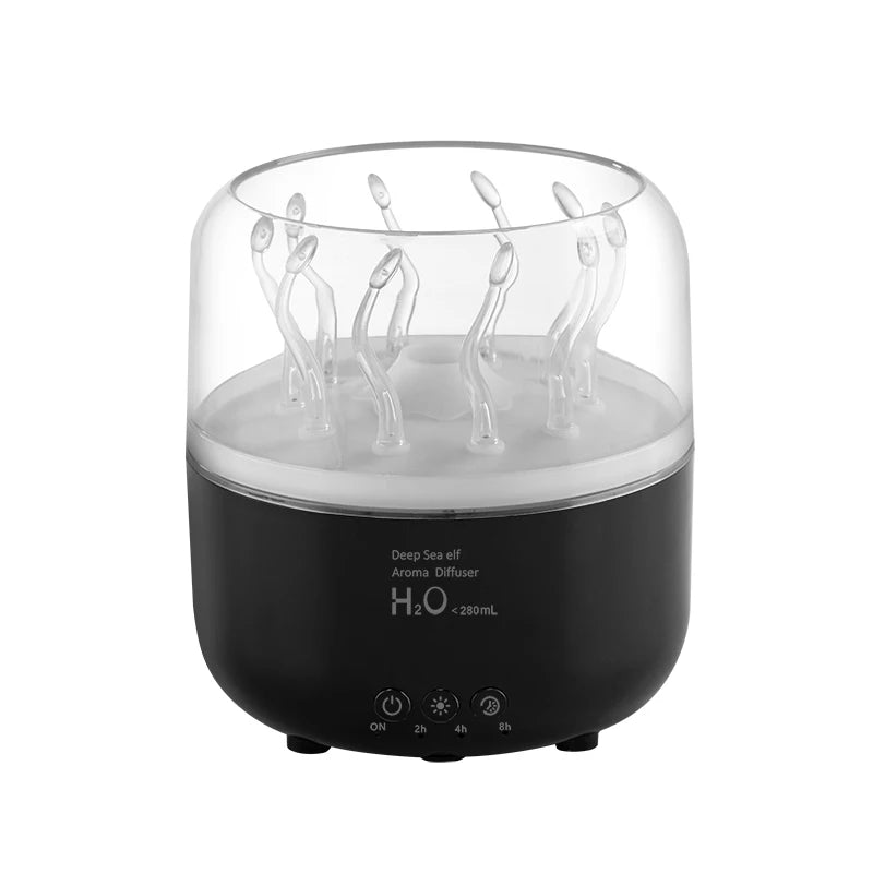 Deep sea elf Aromatherapy machine Air Humidifier Ultrasonic Aromatherapy Diffusers Mist Maker Fragrance Essential Oil Aroma